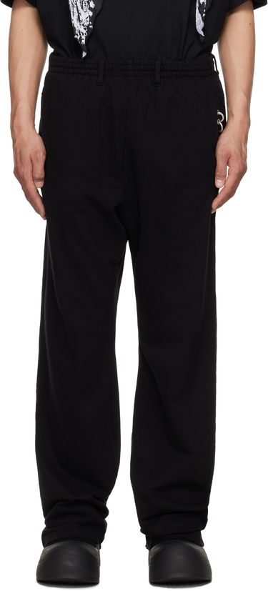 Trenirka We11done We11done Piercing Sweatpants Črna | WD-TA1-25-712-U-BK, 0