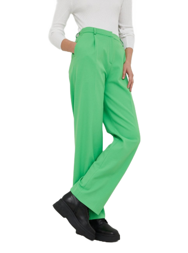 Hlače in kavbojke Samsoe Samsoe Paola Trousers Zelena | F22300152