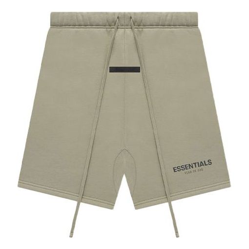 Kratke hlače Fear of God Essentials FW21 Sweatshorts Zelena | FOG-FW21-019