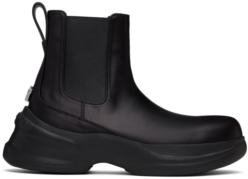 Plašči WOOYOUNGMI WOOYOUNGMI Leather Chelsea Boots Črna | M223SU12