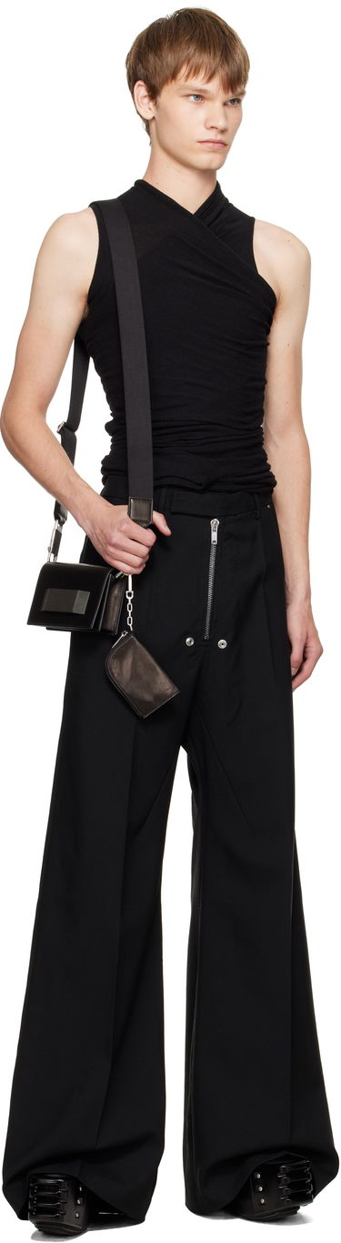 Majica brez rokavov Rick Owens Rick Owens Concordians Hollywood Banana Tank Top Črna | RU02E1159 JR, 3