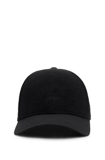 Kapa BOSS HUGO Fleece Cap with Embroidered Logo Črna | 50550600