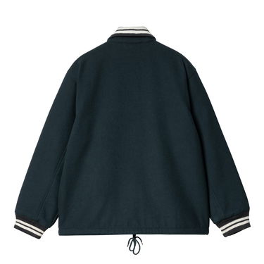 Bomber jakna Carhartt WIP Wool Coach Jacket Zelena | I034386_6, 1