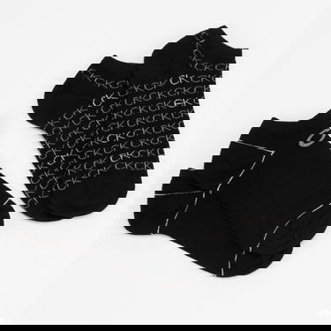 Nogavice CALVIN KLEIN Liner Repeat Logo 2Pack Črna | 701218779 001, 0