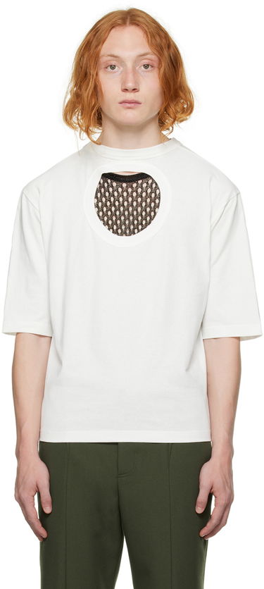Majica Dion Lee Cutout Detail T-Shirt Bela | C3077F22, 0
