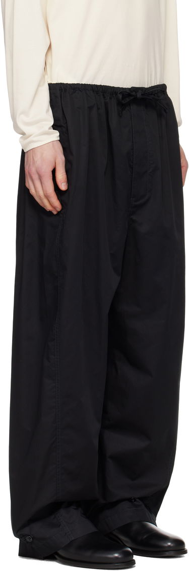 Trenirka LEMAIRE Lemaire Twisted Over Trousers Črna | PA1192 LF1207, 1