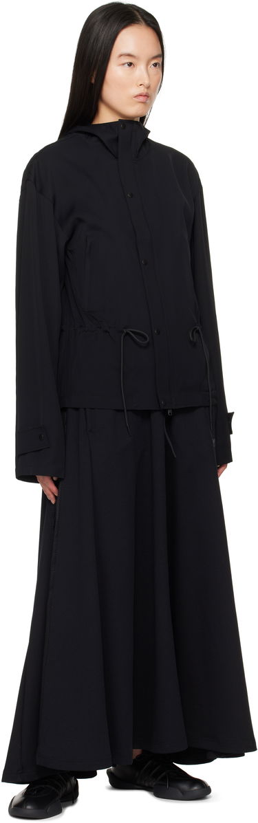 Vetrovka Y-3 Y-3 Rayon Twill Hooded Jacket Črna | JD1760, 3