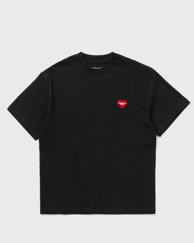 Majica Carhartt WIP Women's Short Sleeve Heart Patch T-Shirt Črna | I032318-1V2.XX
