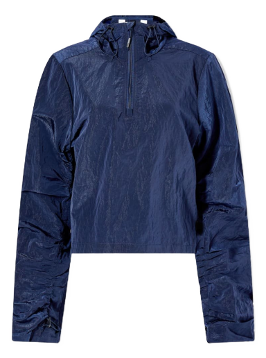 Vetrovka Rains Wrinkled Nylon Pullover Jacket Mornarica | 18890-27