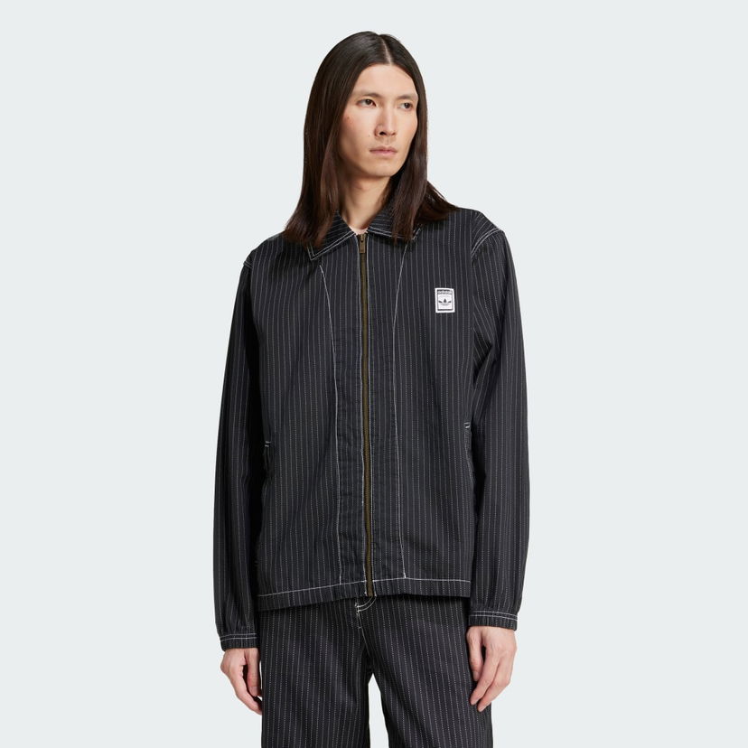 Vetrovka adidas Performance Wabash Nylon Coach Jacket Črna | JP4485