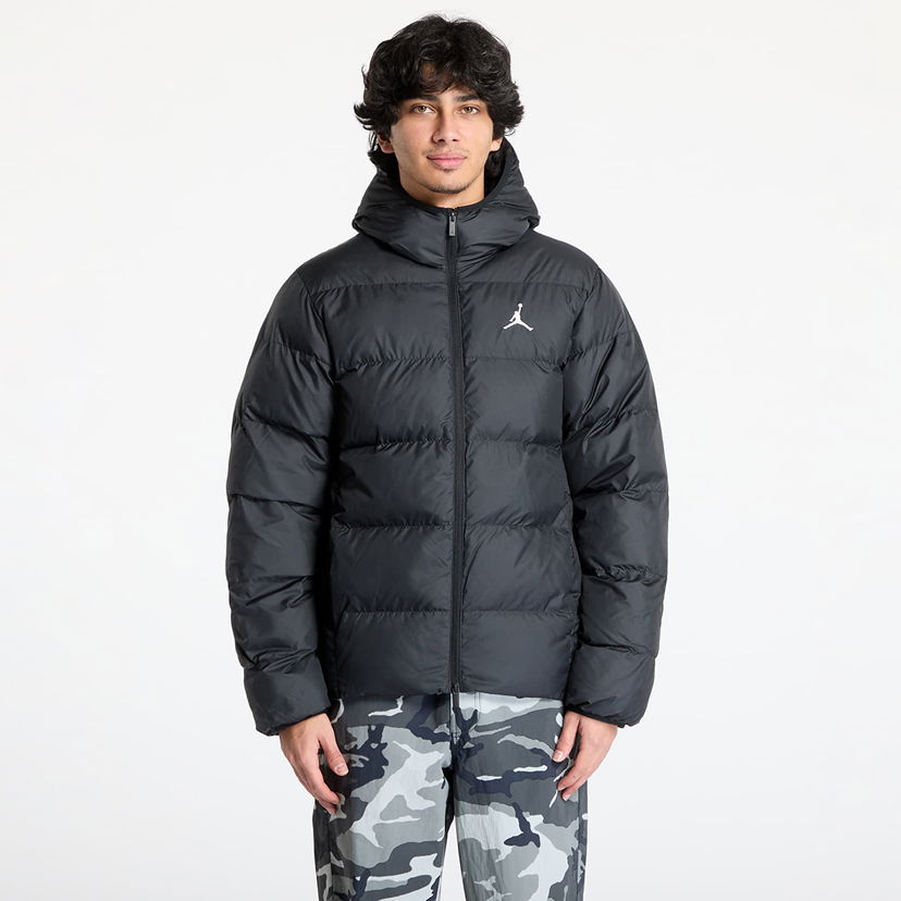 Puhovka Jordan Jordan Brooklyn Puffer Jacket Črna | FV7317-010