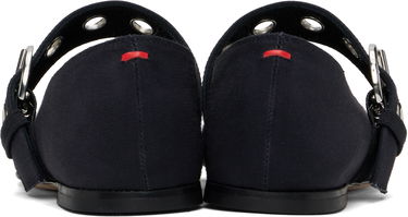 Pasovi Aeyde Aeyde Uma Eyelet Ballerina Flats Mornarica | A11-FL-RKLS08FL159-SS25-519-069, 1