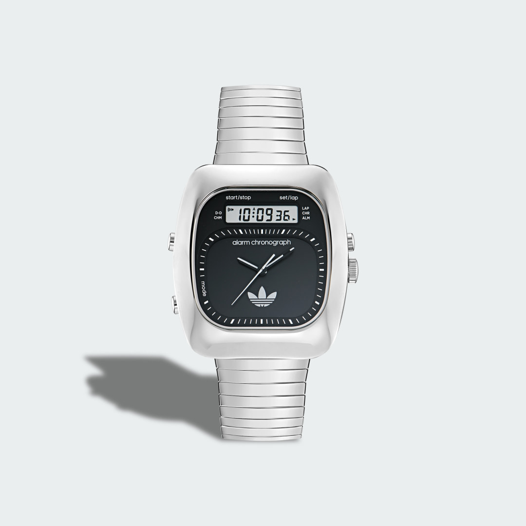 Ure adidas Performance Digital Analog Chronograph Watch Athletics One Kovinski | JK7683, 0