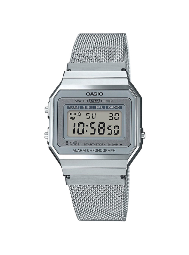 Ure CASIO Vintage A700WEM-7AEF Kovinski | A700WEM-7AEF