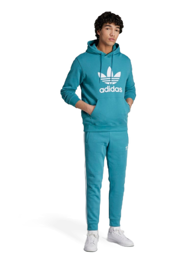 Pulover adidas Originals Adicolor Classics Trefoil Hoodie Turkizna | IM4498