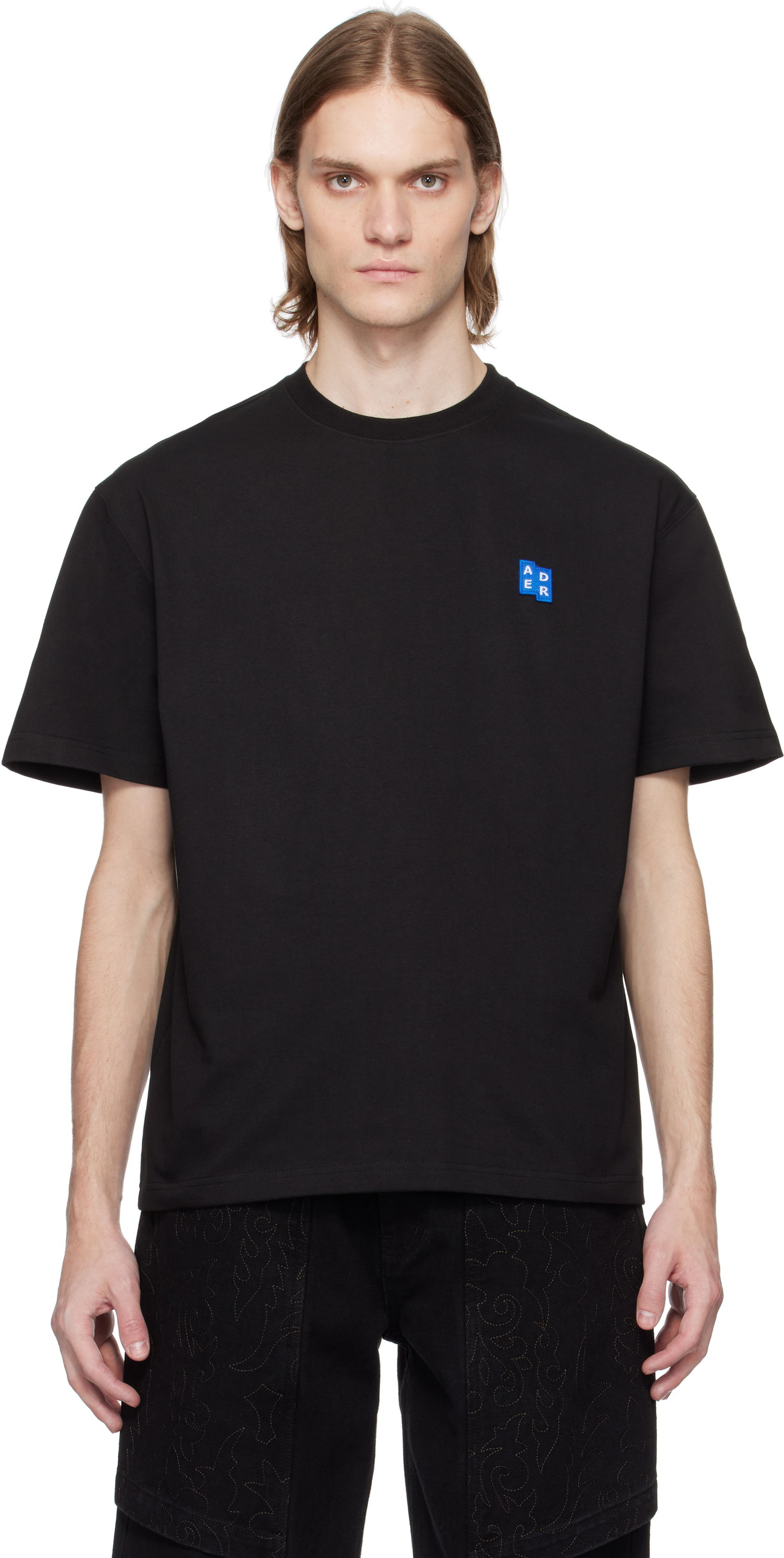 Majica ADER ERROR ADER error Sig TRS Tag 01 T-Shirt Črna | BO42FYTS0101BK, 0