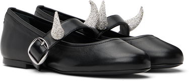 Oblačila Coperni Coperni Disney Horn Ballerina Flats Črna | DSH74F6016, 3
