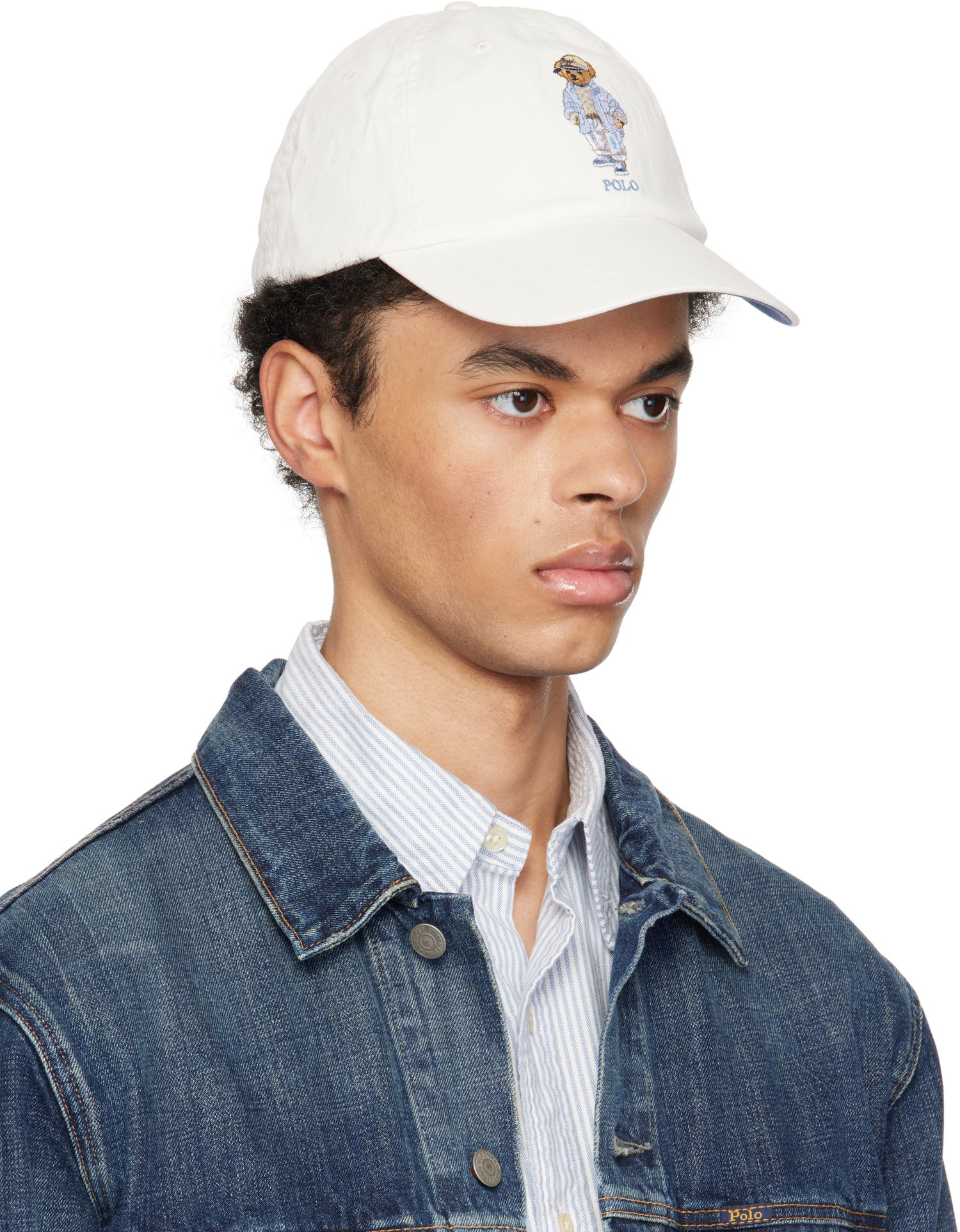 Kapa Polo by Ralph Lauren Polo Ralph Lauren Polo Bear Twill Ball Cap Bela | 710963775001, 1