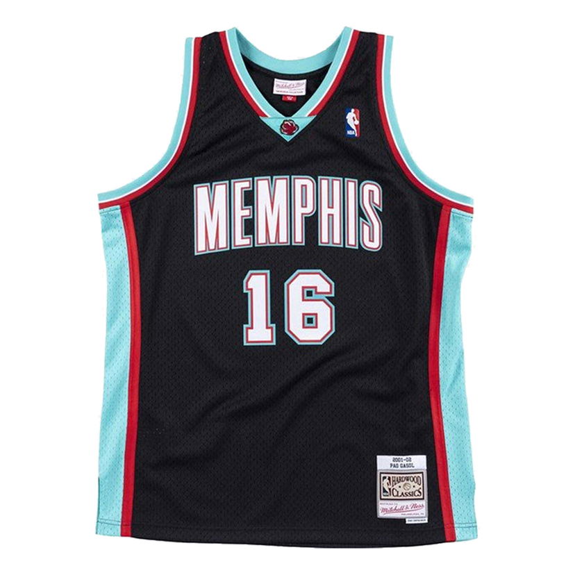 Dres Mitchell & Ness Memphis Grizzlies Pau Gasol Swingman Jersey Črna | SMJYLG19015-MGRBLCK01PGA