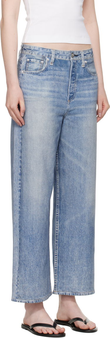 Kavbojke rag & bone rag & bone Miramar Andi Wide Leg Jeans Modra | WCW25P70028202, 1