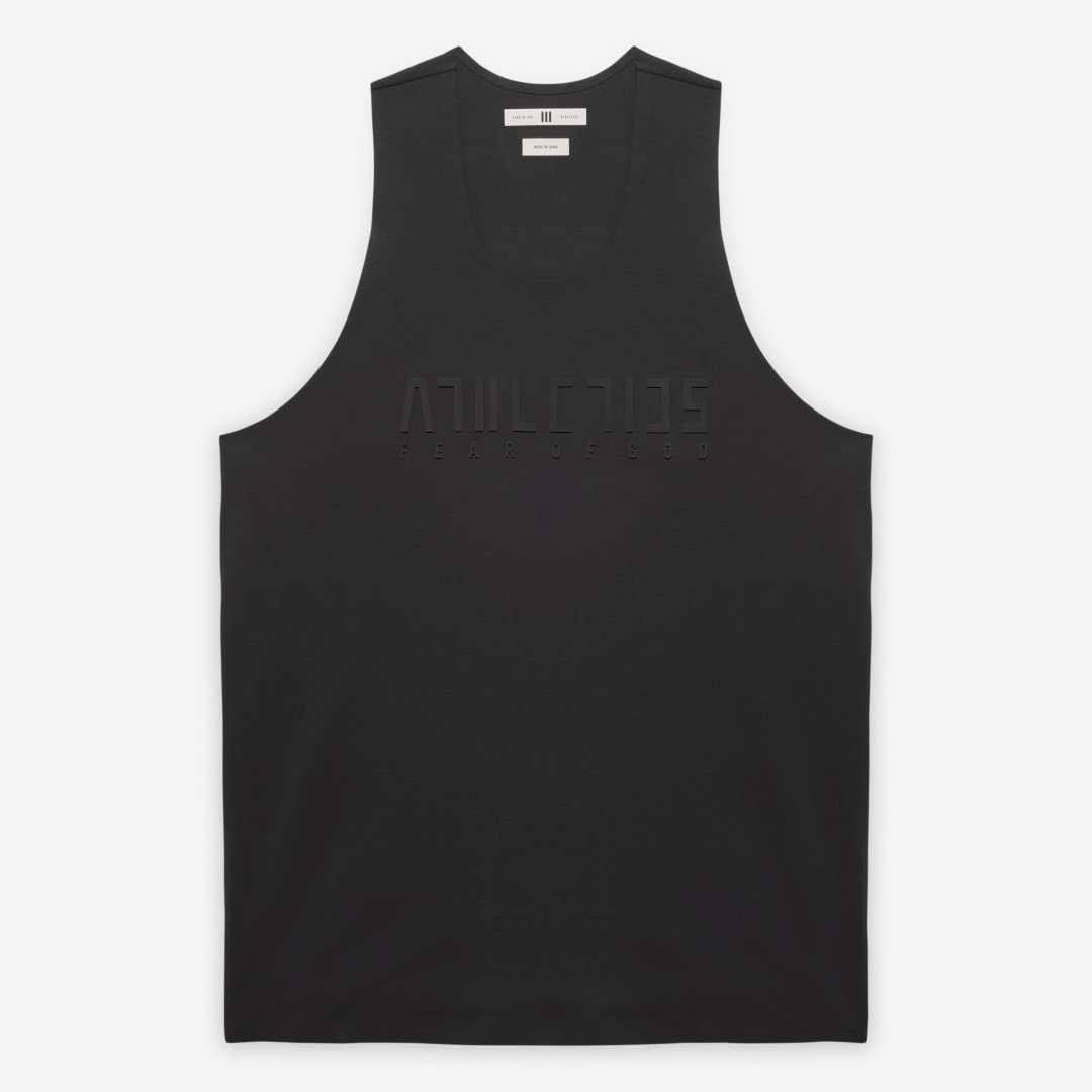 Majica brez rokavov adidas Performance Fear of God Athletics Quickdry Jersey Performance Tank Top Črna | JZ4905, 0