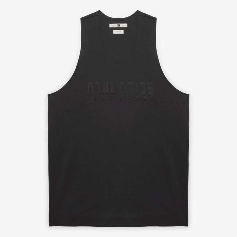 Majica brez rokavov adidas Performance Fear of God Athletics Quickdry Jersey Performance Tank Top Črna | JZ4905