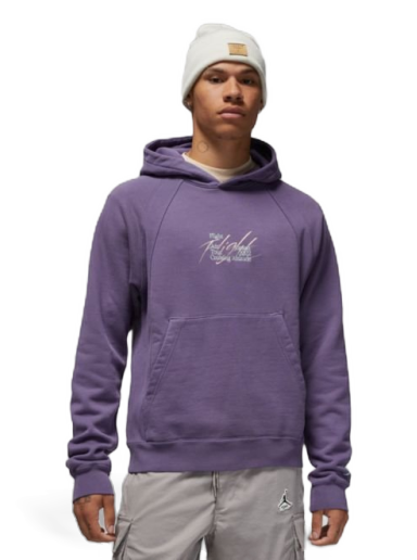 Pulover Jordan Flight Heritage Pullover Hoodie Lila | DM1394-553