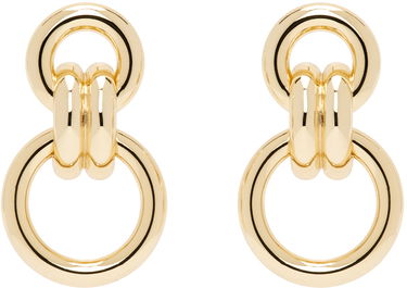 Uhani Anine Bing Anine Bing Round Link Drop Earrings Kovinski | A-15-3405-GLD1, 0