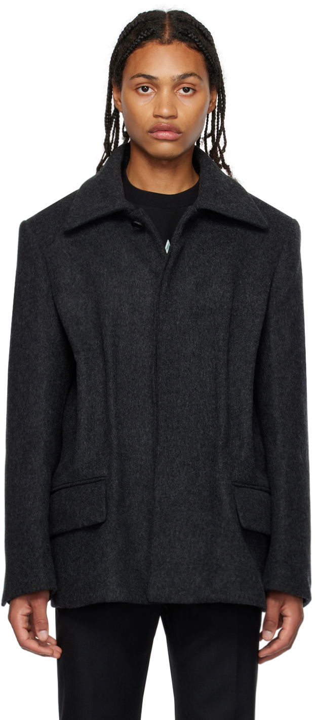 Trenčkot We11done We11done Tucked Jacket Siva | WD-JK3-23-004-M-CH
