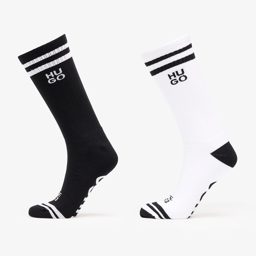 Nogavice BOSS Hugo Boss 2-Pack Ribbed Socks Večbarvna | 50537578-960