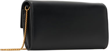 Denarnica Balmain Balmain B-Buzz Leather Wallet on Chain Črna | DN1ON197LAVE, 2