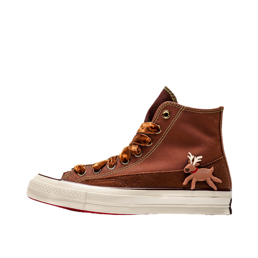 Superge in čevlji Converse Chuck Taylor All Star 70 Hi "Christmas Pack Reindeer" Rjava | A07979C