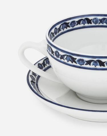 Home decor Dolce & Gabbana Porcelain Teacup And Saucer Set Bela | TC0S13TCALIUB028, 2