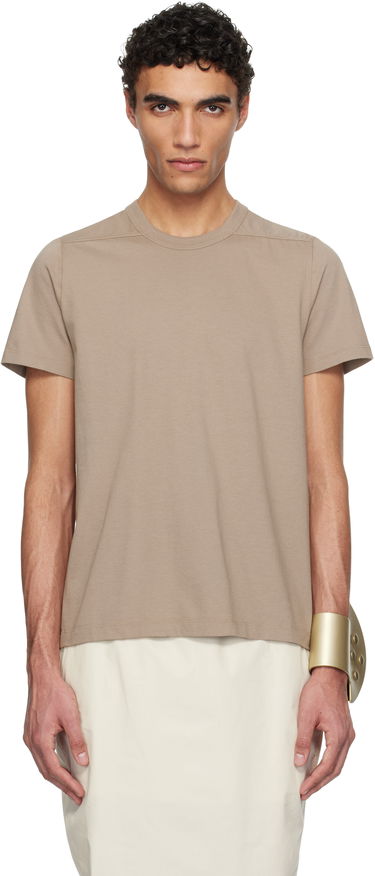 Majica Rick Owens Rick Owens Hollywood Level T-Shirt Rjava | RU01E5265 JA, 0