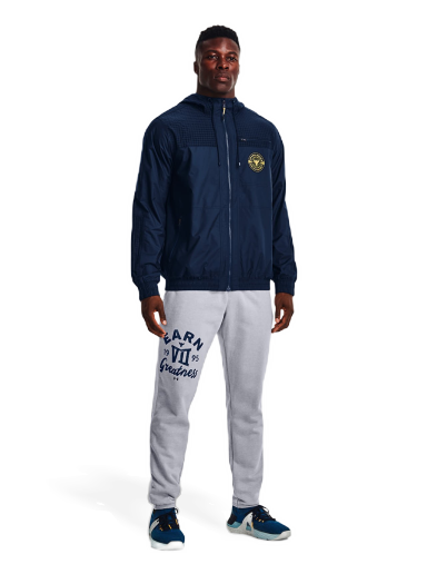 Jakna Under Armour Project Rock Q1 Woven Layer Mornarica | 1370457-408