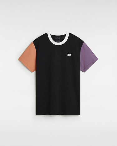 Majica Vans Colorblock Boyfriend Fit T-shirt Črna | VN000JDK1KP, 0