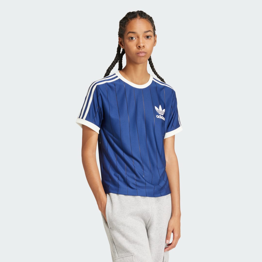 Majica adidas Performance 3-Stripes Modra | IR7466, 0
