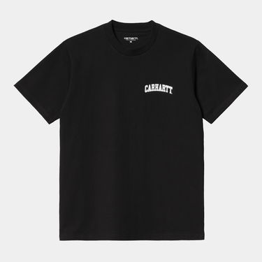 Majica Carhartt WIP Short Sleeve University Script T-Shirt Črna | I036110_9, 4