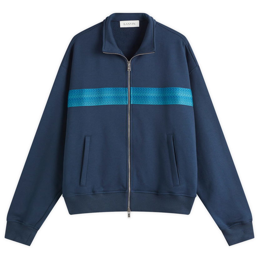 Pulover LANVIN Lanvin Curb Zipped Track Jacket Modra | RM-JA0082-J212-P25-281