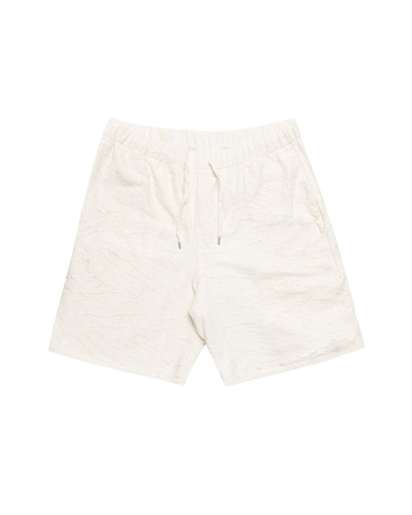 Kratke hlače Arte Antwerp Arte Antwerp Crochet Shorts Bela | SS25-234SHO
