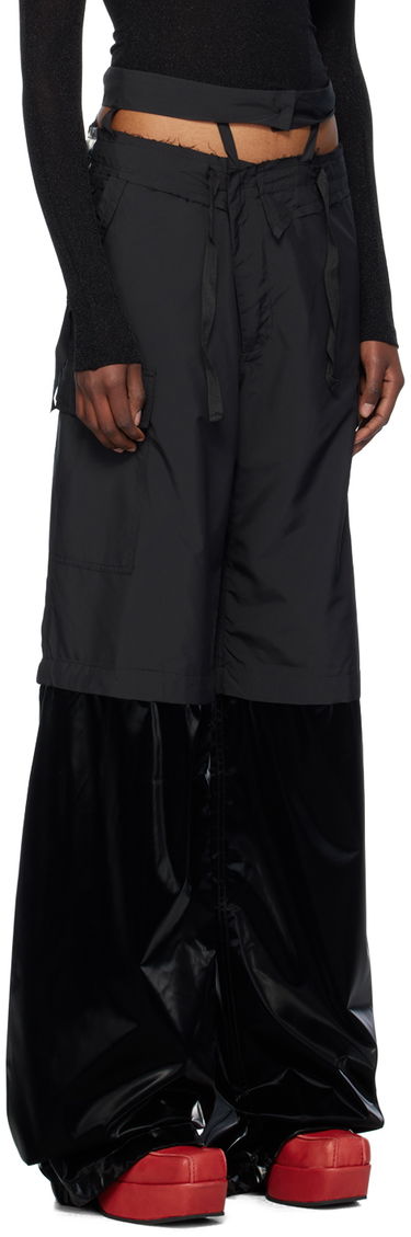 Cargo hlače Ottolinger Ottolinger Baggy Cargo Pants Črna | 1060801921, 3