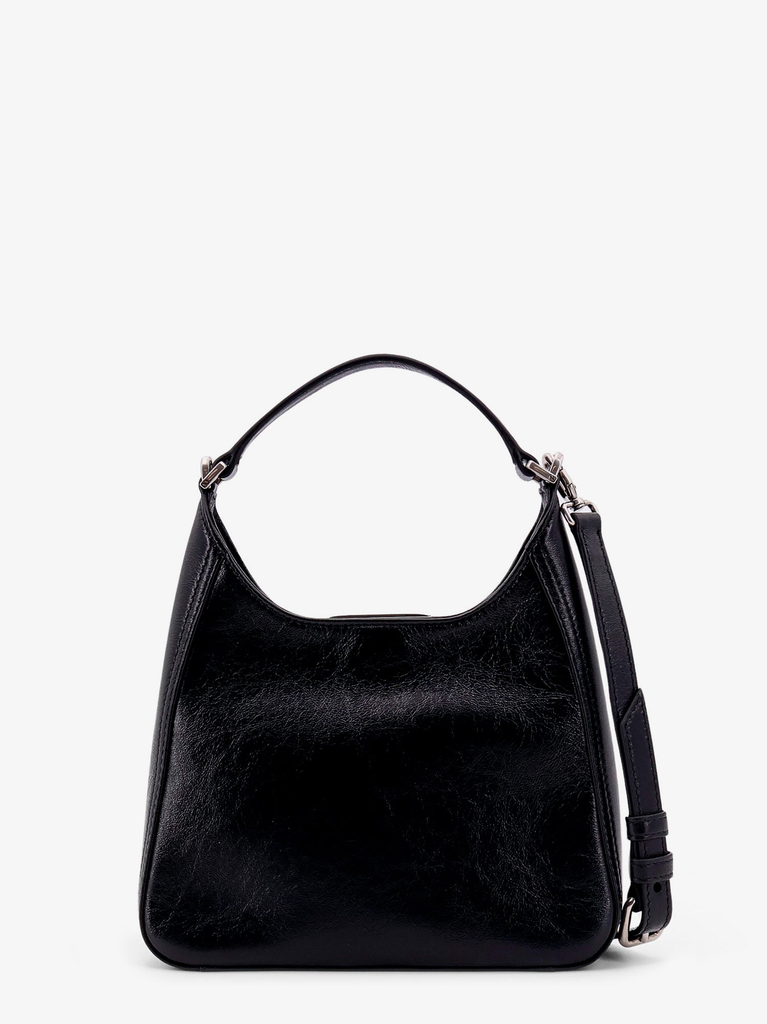 Torbica Balenciaga Soft Hobo S Handbag Črna | 8019282ABFJ1000, 1