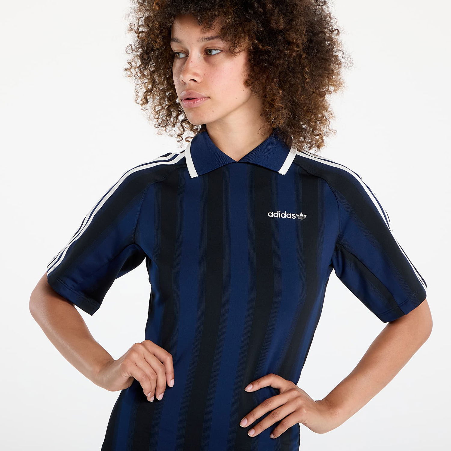 Obleke adidas Performance Football Inspired Graphic Dress Modra | JW5143, 1