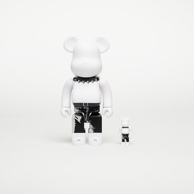 Collectibles Medicom Toy BE@RBRICK The Rolling Stones Sticky Fingers Design Ver. 100% & 400% Set Bela | MT_0048