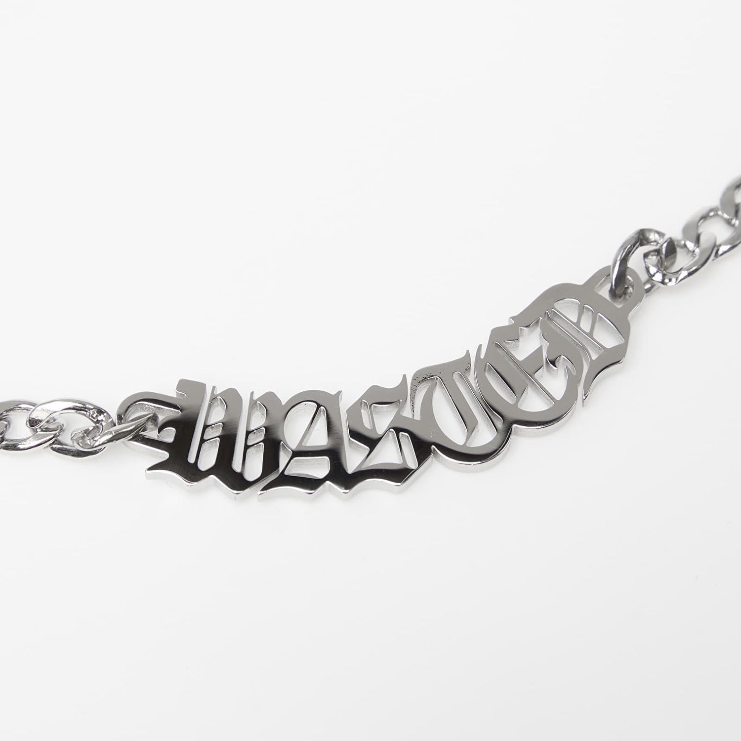 Ogrlica Wasted Paris U Legacy WASTED Lettering Chain Necklace Kovinski | WP_000311, 1