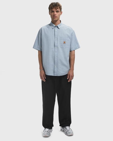 Hlače Carhartt WIP Evan Pleated Cropped Pants Črna | I035563-89.GD, 1