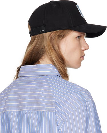 Kapa AMIRI AMIRI MA Outline Canvas Cap Črna | AMHACP1060, 2