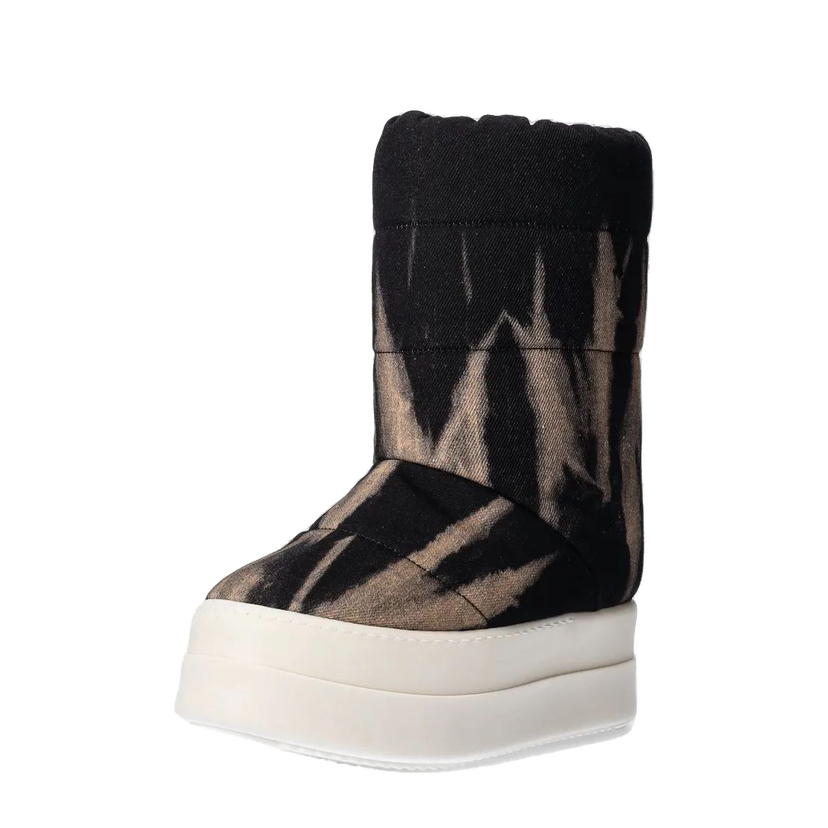 Superge in čevlji Rick Owens Mega Bumper Lunar Boots Črna | DS02D2838.DBSUPA