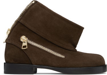 Oblačila JW Anderson JW Anderson Suede Biker Boots Rjava | BT0102-LA0240, 0