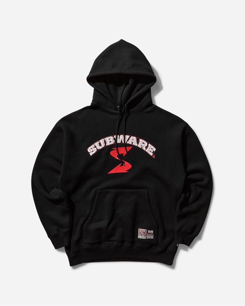 Pulover Neighborhood Subware Arch Logo Hoodie Črna | 242UW49N-CSM02 BK